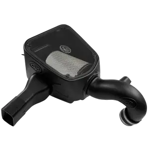 S&B Filters - 75-5124D | S&B  Filters Cold Air Intake (2019-2024 Ram 1500 2500 3500 5.7L Hemi) Dry  Extendable White