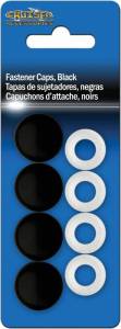 Cruiser Accessories - 82650 | Cruiser Accessories Fastener Caps, Black