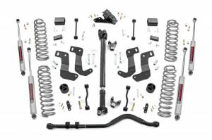 Rough Country - 90530 | Rough Country 3.5 Inch Lift Kit With Control Arm Drop For Jeep Wrangler JL | 2018-2023 | Premium N3 Shocks, Rubicon