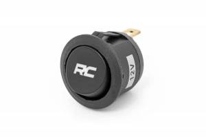Rough Country - 709RRC | Rough Country Round LED Backlit Rocker Switch With Logo