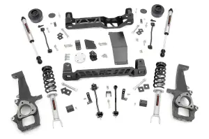 Rough Country - 33371 | Rough Country 4 Inch Lift Kit For Ram 1500 (2012-2018) / 1500 Classic (2019-2023) 4WD | Lifted N3 Struts, V2 Monotube Shocks
