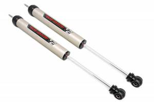 Rough Country - 760763_E | Chevy/GMC Silverado/Sierra 2500/3500 HD (99-10) V2 Front Shocks (Pair) | 0-4 Inch Lift