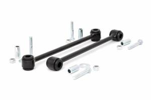 Rough Country - 1017 | Jeep Rear Sway-bar Links | 6in Lifts (07-18 Wrangler JK)