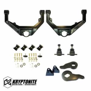 Kryptonite - KR10STAGE2 | Kryptonite Stage 2 Leveling Kit (2001-2010 Silverado, Sierra 2500 HD, 3500 HD)