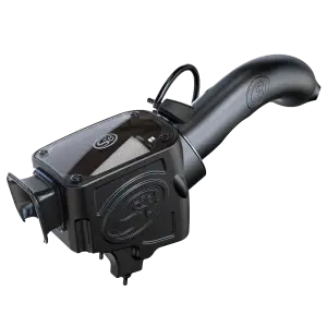 S&B Filters - 75-5129D | S&B Filters Cold Air Intake (2018-2023 Wrangler JL 2.0L Turbo) Dry Extendable White