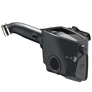 S&B Filters - 75-5140D | S&B Filters Cold Air Intake (2020-2023 F250, F350 V8-6.7L Powerstroke) Dry  Extendable White