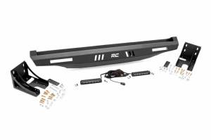 Rough Country - 93059 | Can-Am/Polaris Rear Bumper w/LED (16-22 Defender | 16-22 Ranger)