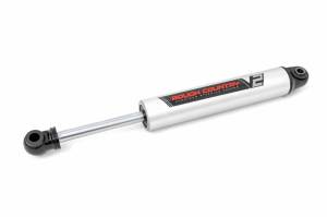 Rough Country - 8730570 | Rough Country V2 Steering Stabilizer For Jeep Gladiator JT / Wrangler JT 4WD