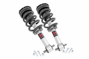 Rough Country - 502063 | Rough Country M1 Adjustable 0-2 Inch Leveling Monotube Struts For Chevrolet/GMC 1500 | 2014-2018