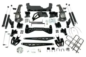 McGaughys Suspension Parts - 52459 | McGaughys 7 to 9 Inch Lift Kit 2020-2025 GM Truck 3500