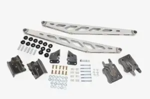 McGaughys Suspension Parts - 57296 | McGaughys Traction Bar Kit 2017-2022 Ford F350