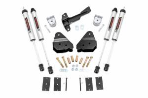 Rough Country - 41370 | Rough Country 3 Inch Lift Kit with V2 Monotube Shocks (2019-2022 F250, F350 4WD | Tremor)