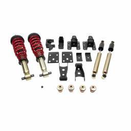 Belltech - 987SPAC | Performance Damping/Height Adjustable Coilover Lowering Kit (-1 to 3" Front | -4" Rear)