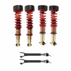 Belltech - 1106SPC | Belltech 0.5 to 3 Inch Front / 1 to 3.5 Inch Rear Complete Lowering Kit with Street Performance Coilovers (2021-2023 Tahoe/Yukon 2WD/4WD)