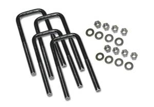 SuperLift - 11794 | Superlift U-Bolt 4 Pack with Hardware  | 5/8 X 3-1/4 X 14 Square