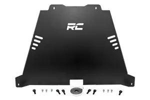 Rough Country - 75008 | Rough Country Catalytic Converter Shield For Toyota Tundra | 2007-2021 | Anti-Theft/Skid Plate | NOT Fit TRD Pro, ONLY Fit Models With 0-3.5" Lift