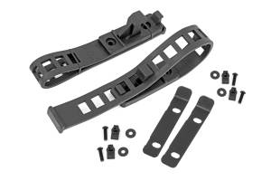 Rough Country - 99072 | Rough Country Rubber Molle Panel Clamp Kit | 1/2" - 4 1/2" | 2 Clamps