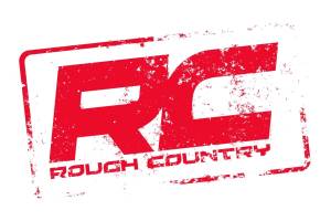 Rough Country - 84168 | Rough Country Logo Decal | 2.5 X 4.5 Inch, Grunge Logo