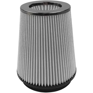 S&B Filters - KF-1001D | S&B Filters Air Filter For Intake Kits 75-2514-4D Dry Extendable White