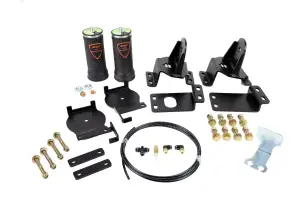 Ridetech - 11704099 | Ridetech Air Assist Load Leveling Kit (2007-2018 Silverado, Sierra 1500 2WD/4WD with Ridetech Lowering System)
