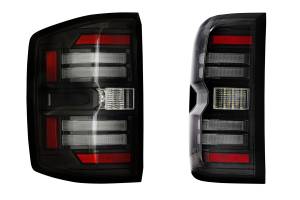 Morimoto - LF729 | Morimoto XB LED Tail Lights Gen II For Chevrolet Silverado 2500 HD / 3500 HD (2015-2019) / 1500 (2014-2018) | Smoked