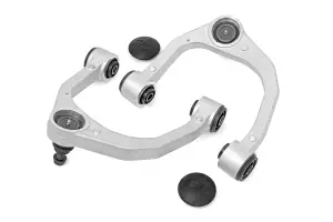 Rough Country - 74401 | Rough Country Forged Upper Control Arms For Toyota 4Runner (2010-2023) / Tacoma (2005-2023) | OE Upgrade | Aluminum Finish