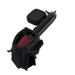 S&B Filters - 75-5197 | S&B Filters Cold Air Intake (2023-2024 F250, F350 Super Duty 7.3L) Oiled Cotton Cleanable Red