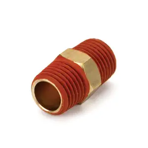 VIAIR - 92810 | VIAIR Reducers Pre-Treated With Thread Sealant | 1/4" NPT (M) To 1/4" NPT (M)