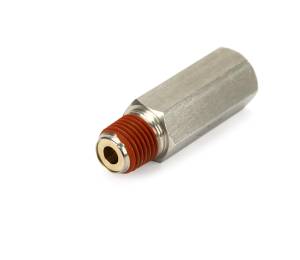 VIAIR - 92833 | VIAIR Check Valves Pre-Treated With Thread Sealant In Stainless Steel Finish | 3/8" NPT (F) to 3/8" NPT (M)
