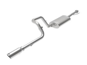 Afe - Advance Flow Engineering - 49-36040-1P | AFE Power MACH Force-Xp 2-1/2 IN 304 Stainless Steel Cat-Back Exhaust System w/ Polish Tip (2010-2024 4Runner V6-4.0L)