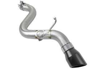 Afe - Advance Flow Engineering - 49-48070-1B | AFE Power MACH Force-Xp 409 Stainless Steel Axle-Back Exhaust System w/Black Tip (2018-2024 Wrangler JL L4-2.0Lt / V6-3.6L)