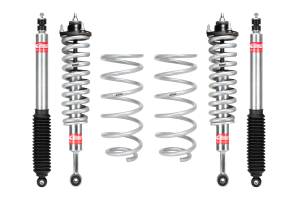 Eibach - E81-82-071-01-22 | Eibach PRO-TRUCK-LIFT Stage 1 Plus (Set of 2 Assembled Front Shocks, Springs, Mounts + 2 Springs + 2 Rear Shocks)