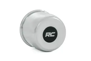Rough Country - USC330C | Rough Country Chrome Center Cap Closed | 3.30 Bore