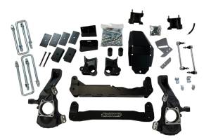 McGaughys Suspension Parts - 52454 | McGaughys 4 Inch Lift Kit, 2024-2025 GM Truck 2500 AT4X, ZR2 with Multimatic DSSV Shocks