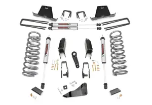 Rough Country - 34870 | Rough Country 5 Inch Lift Kit For Ram 2500 / 3500 Mega Cab | Diesel Engine, V2 Monotube Shocks