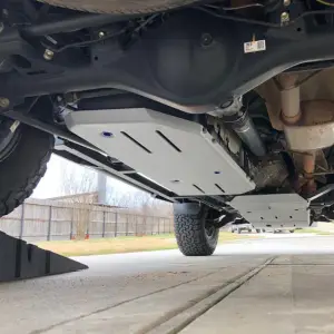 RIVAL 4X4 - 2333.9544.1.6 | RIVAL Aluminum Gas Tank Skid Plate (2010-2024 4 Runner, GX 460)