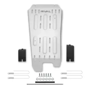 RIVAL 4X4 - 2333.1893.1.6 | RIVAL Aluminum Catalytic Converter Skid Plate (2022-2025 Maverick EcoBoost, 2020-2025 Bronco Sport)