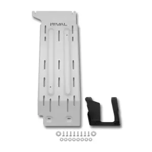 RIVAL 4X4 - 2333.1894.1.6 | RIVAL Aluminum Catalytic Converter Skid Plate (2022-2025 Maverick Hybrid 2WD Only)