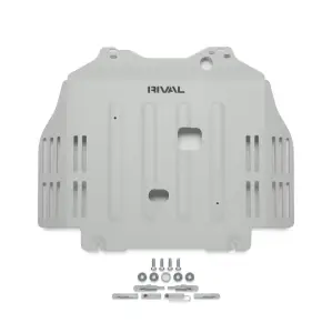 RIVAL 4X4 - 2333.9567.2.6 | RIVAL Aluminum Transmission Catalytic Converter Skid Plate (2024-2025 Tacoma Except Hybrid, Compatible With TRD)