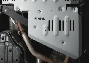 RIVAL 4X4 - 2333.9568.1.6 | RIVAL Aluminum Transfer Case Skid Plate (2021-2025 Tundra Crew Max, 2022-2025 Sequoia)