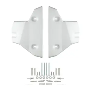 RIVAL 4X4 - 2333.9573.1.6 | RIVAL Aluminum Lower Controls Skid Plate (2024-2025 Tacoma)