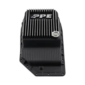 Pacific Performance Engineering - 128051910 | PPE Performance Heavy-Duty Cast Aluminum Transmission Pan Brushed Finish (2007-2023 GM 6L90)