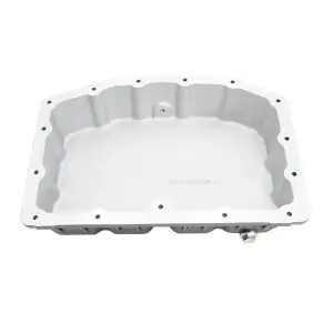 Pacific Performance Engineering - 314052110 | PPE Performance Heavy-Duty Cast Aluminum Engine Oil Pan Brushed Finish (2011-2025 F250, F350 Super Duty  6.7L Power Stroke )