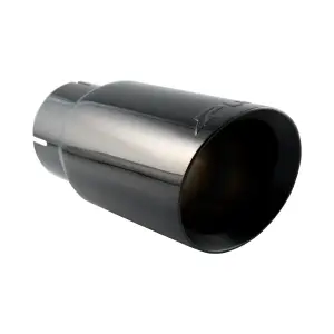 Pacific Performance Engineering - 117024019 | PPE Performance 4-Inch To 5-Inch 304 Stainless Steel Exhaust Tip Black Finish