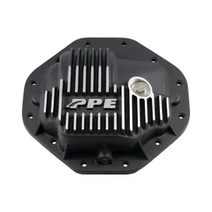 Pacific Performance Engineering - 238051310 | PPE Performance 12-Bolt Heavy-Duty Cast Aluminum Rear Differential Cover For Dodge/Ram 1500 9.25 Inch | Brushed Finish