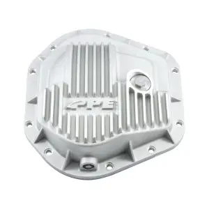 Pacific Performance Engineering - 338041100 | PPE Performance 10-Bolt Heavy-Duty Cast Aluminum Front Differential Cover, Dana 50 / Dana 60 For Ford F-250 / F-350 / F-450 Super Duty | Raw Finish
