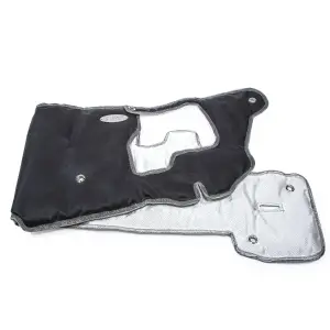Pacific Performance Engineering - 149000105 | PPE Performance Firewall Heat/Sound Insulator For GM 2500 HD/3500 HD | Black FInish