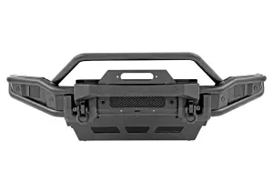 Rough Country - 51212W | Rough Country Front Bumper, Tubular For Ram 2500/3500 2WD/4WD | With Winch Plate