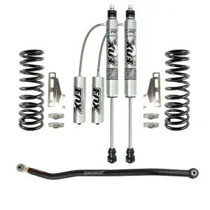 Thuren Fabrication - FOXREMFK-RARAM-1H2 | Thuren Fabrication Fox 2.0 Remote Reservoir Front Leveling Kit For Ram 2500 / Ram Power Wagon / Ram 3500 | 0.5 - 2 Inch Lift