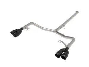 Afe - Advance Flow Engineering - 49-37043-B | aFe Power Takeda 3 To 2-1/2 Inch, 304 Stainless Steel Axle-Back Exhaust System With Black Tip For Kia K5 GT L4-2.5L (t)